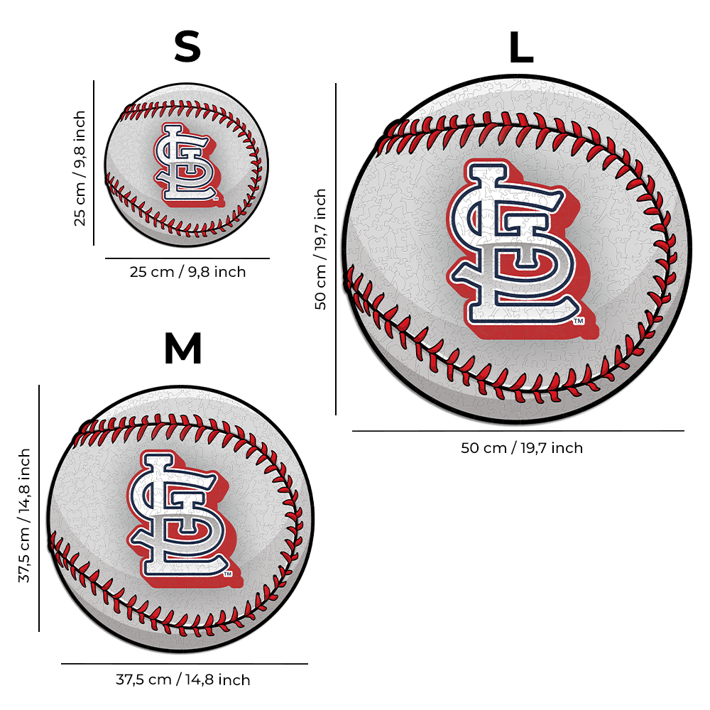 MLB St Louis Cardinals Cupcake Rings - 24 Pcs