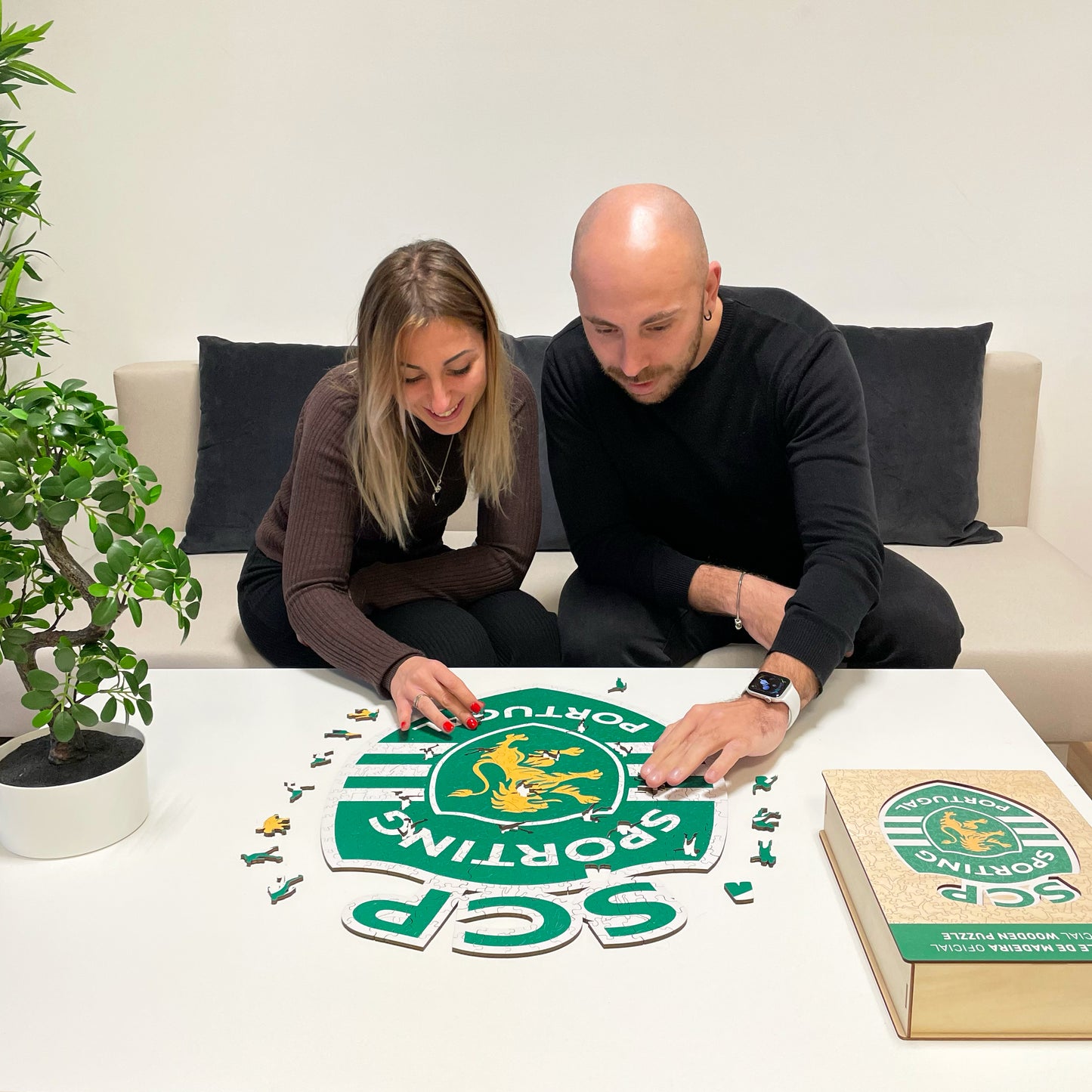 Sporting CP® Logo - Wooden Puzzle
