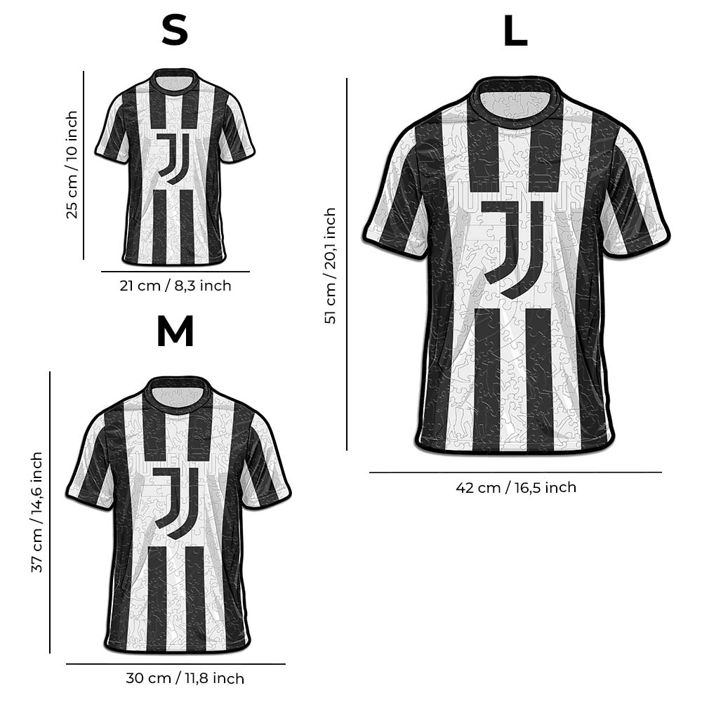 Juventus FC® Jersey - Wooden Puzzle