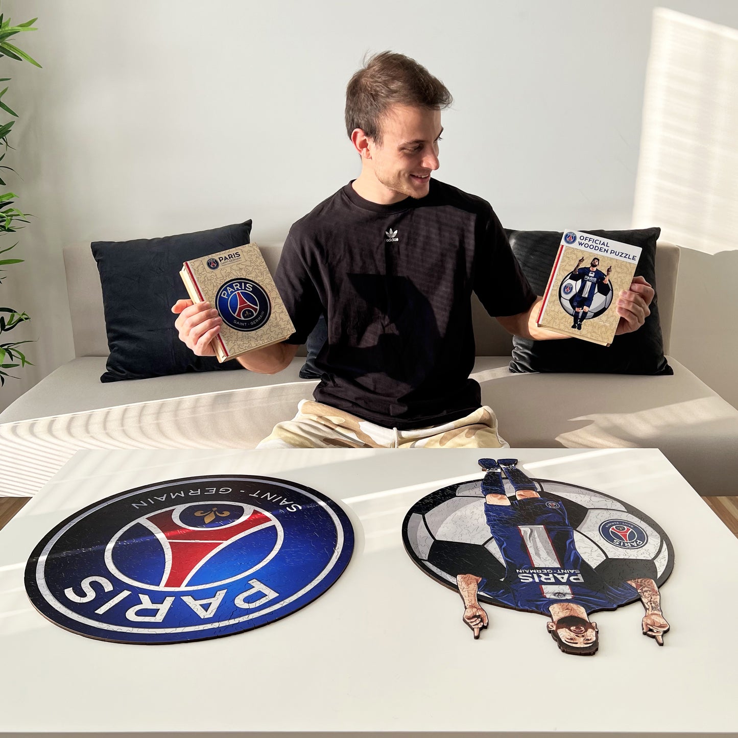 Paris Saint-Germain FC® Logo - Wooden Puzzle – Iconic Puzzles