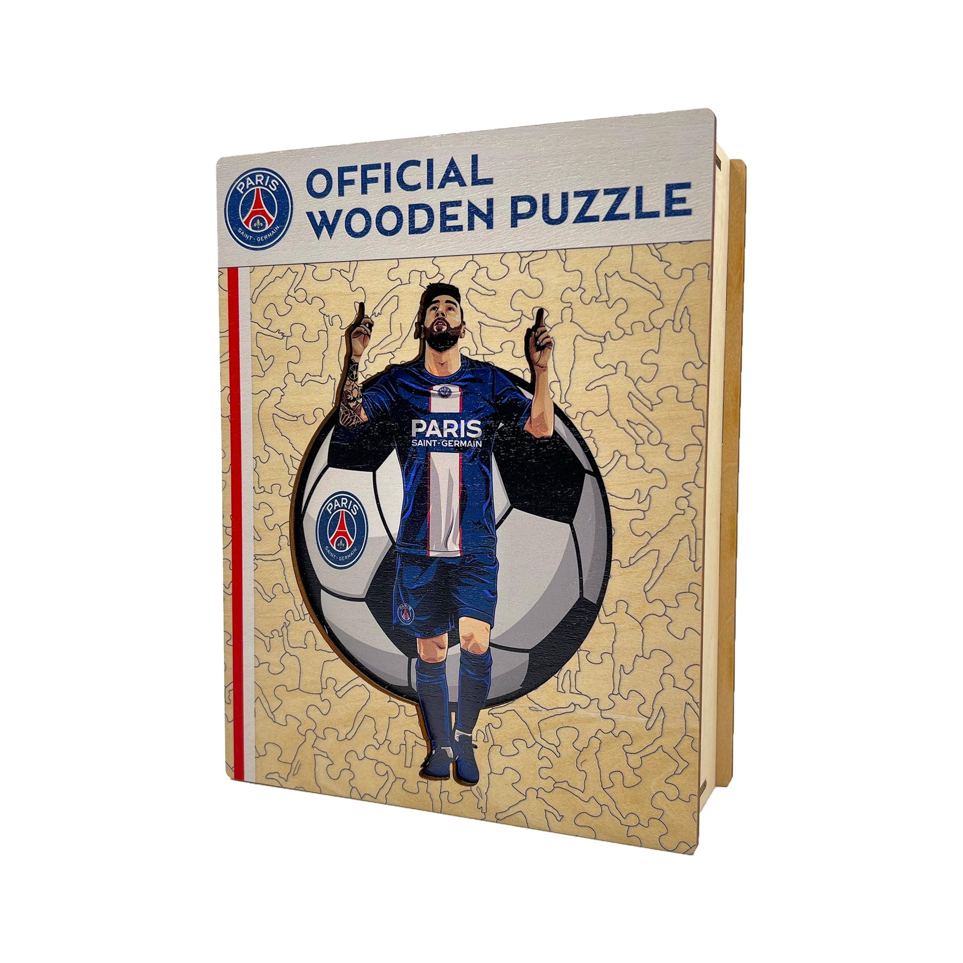 Soccer 'PSG  Lionel Messi' 3D Wood Jigsaw Puzzle – Winston Puzzles