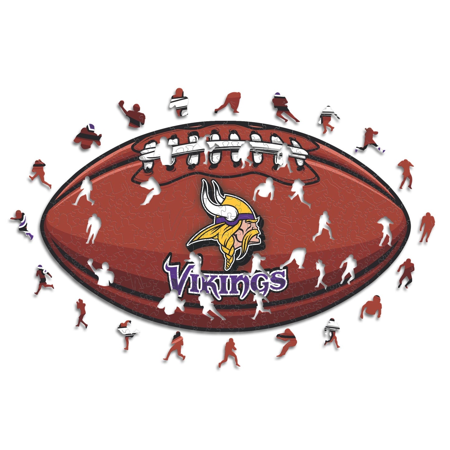 Minnesota Vikings - Wooden Puzzle