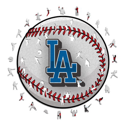 Los Angeles Dodgers™ - Wooden Puzzle