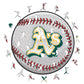 Oakland Athletics® - 官方木製拼圖