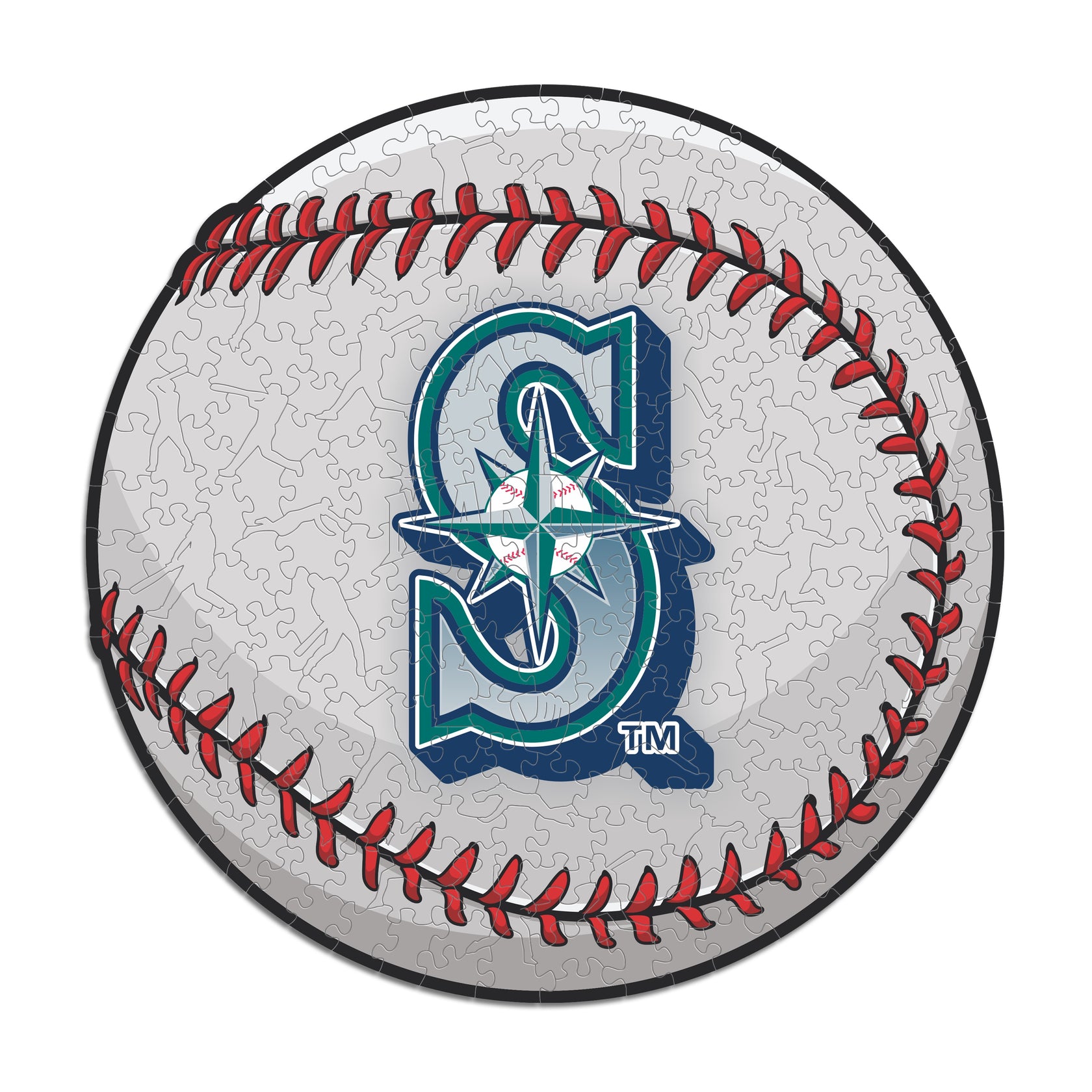 Seattle Mariners™ Wooden Puzzle Iconic Puzzles