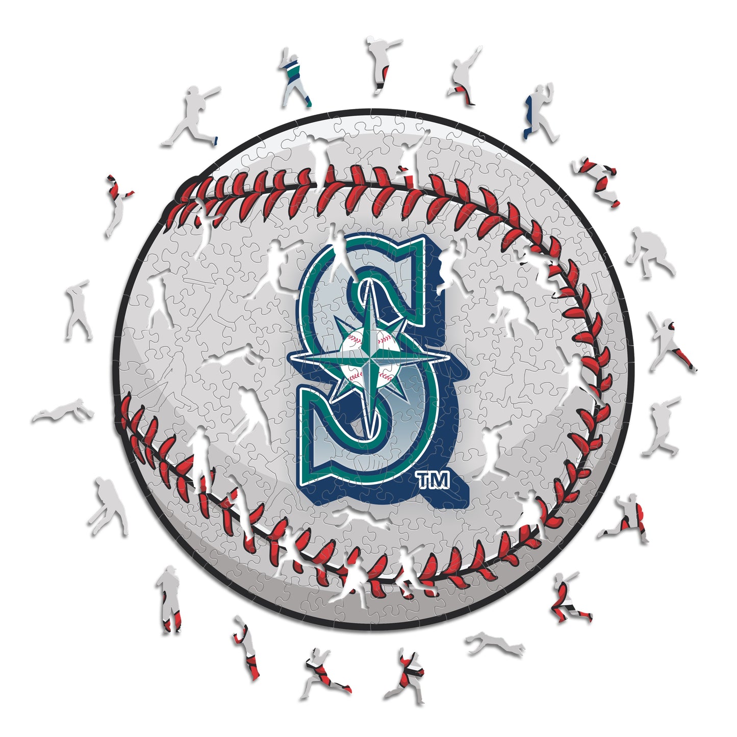 Seattle Mariners™ - Wooden Puzzle