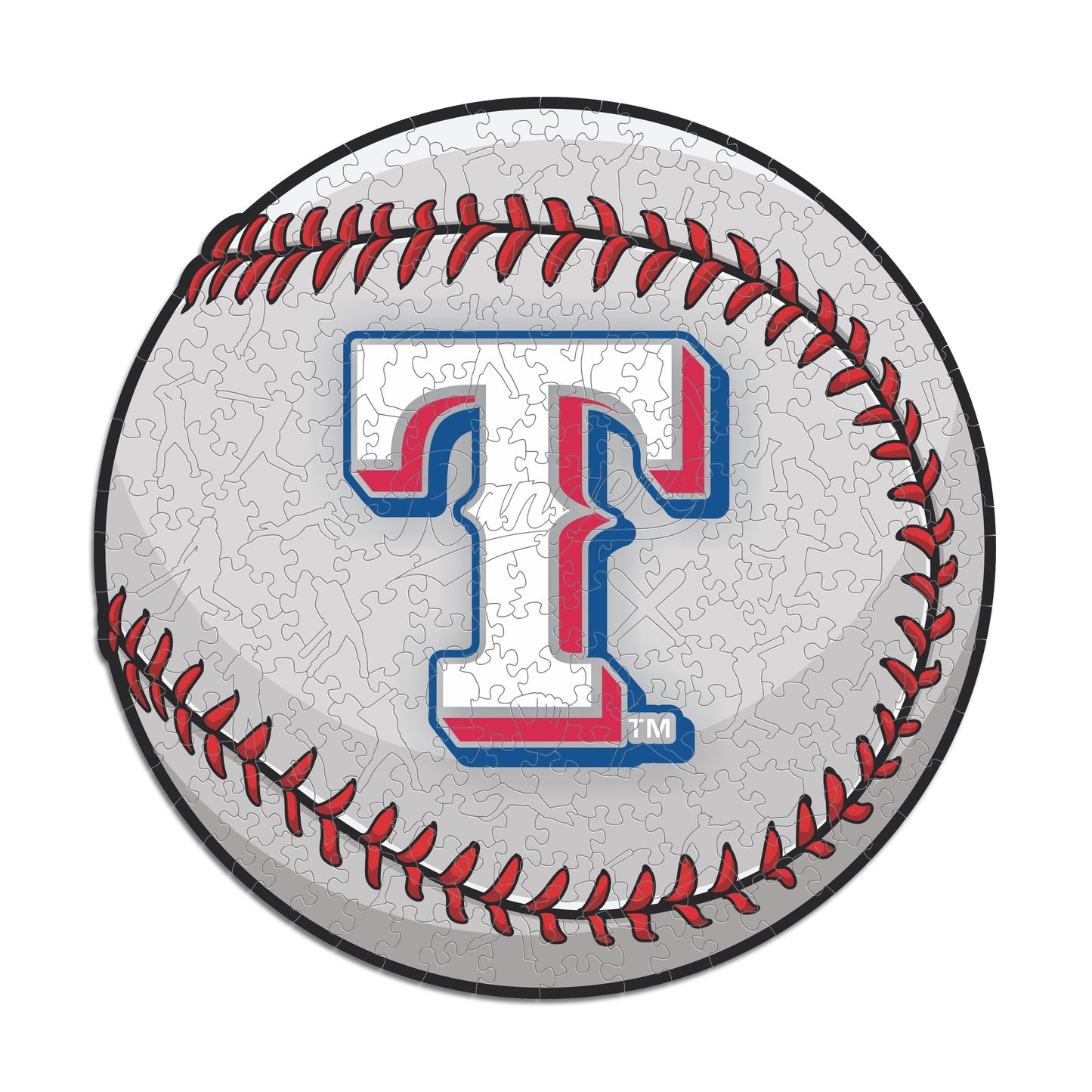 Texas Rangers® - 官方木製拼圖