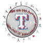 Texas Rangers® - 官方木製拼圖